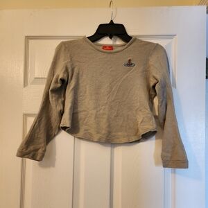 Vivienne Westwood Long Sleeve Crop Top